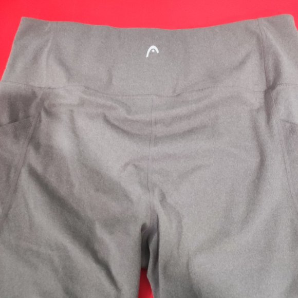 Head 3/4 leggings light grey women's size XL - Picture 4 of 6